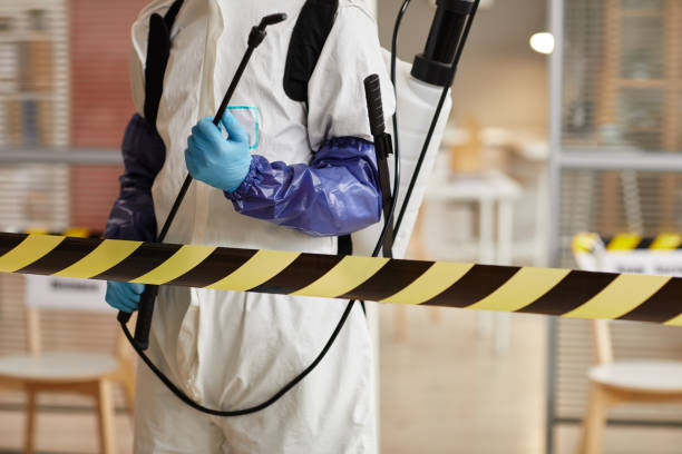 Professional Blood Cleanup technician working in Griswold, IA